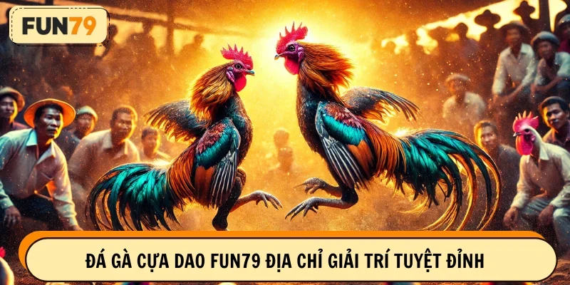Đá gà cựa dao FUN79 địa chỉ giải trí tuyệt đỉnh